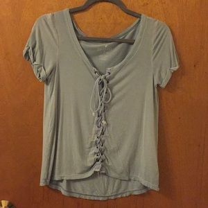 Laced American Eagle shirt
